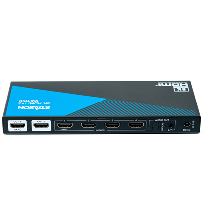 ST-NMXC42A 8K HDMI 4x2 Matrix