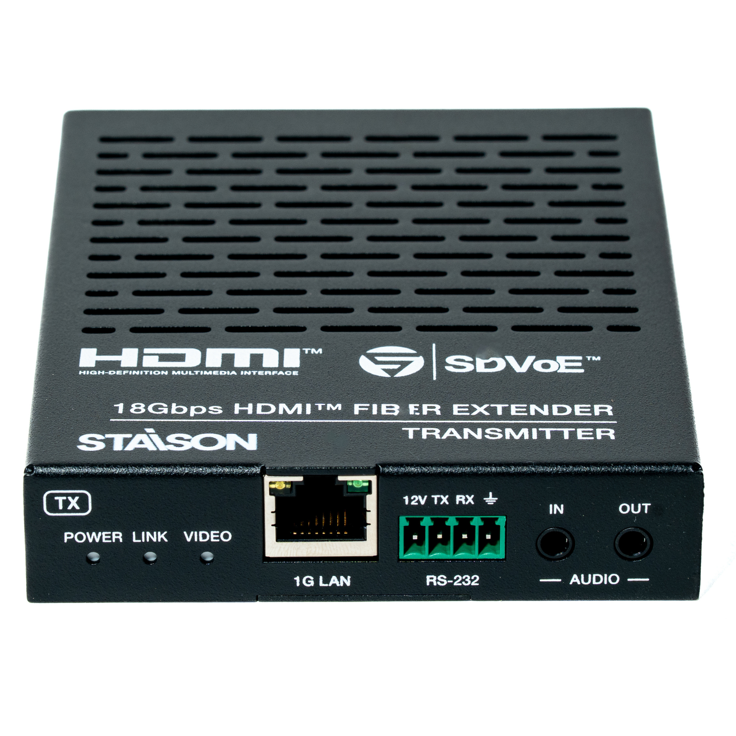 ST-NEB100ASLKIT 4K60 HDMI™ 10G Fiber Extender with Bi-directional Audio