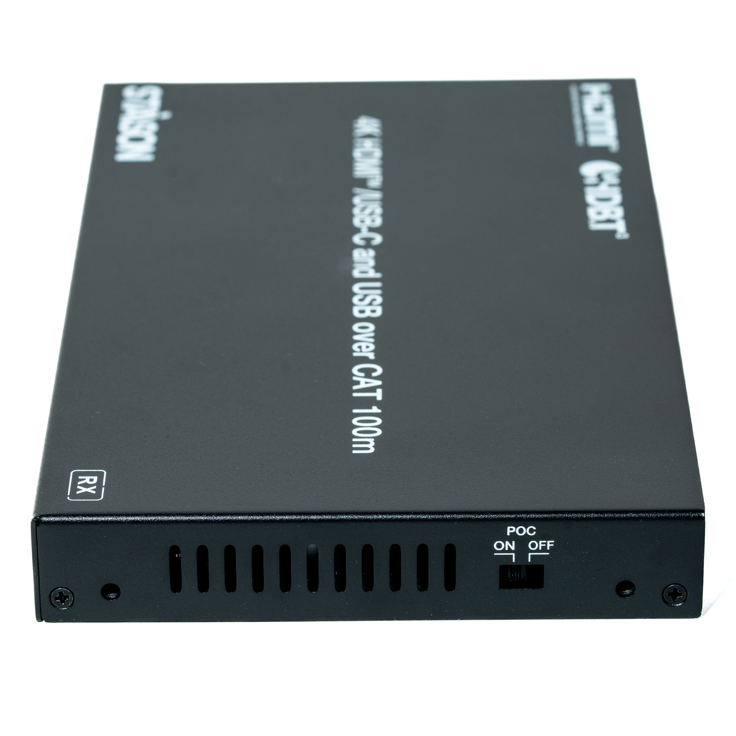ST-NEHB100HCEU3KC  4K HDMITM/USB-C over HDBaseT 3.0  Extender (100m) with USB/1G LAN and HDMITM/USB-C Dual Outputs