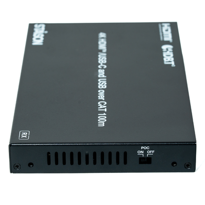 ST-NEHB100HCEU3KC  4K HDMITM/USB-C over HDBaseT 3.0  Extender (100m) with USB/1G LAN and HDMITM/USB-C Dual Outputs