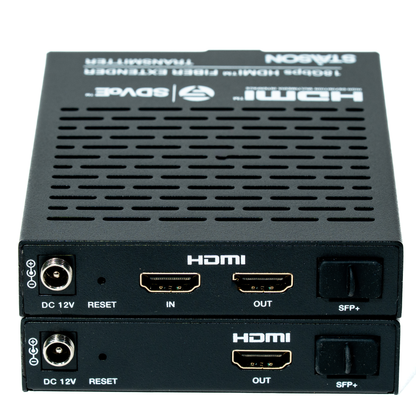 ST-NEB100ASLKIT 4K60 HDMI™ 10G Fiber Extender with Bi-directional Audio