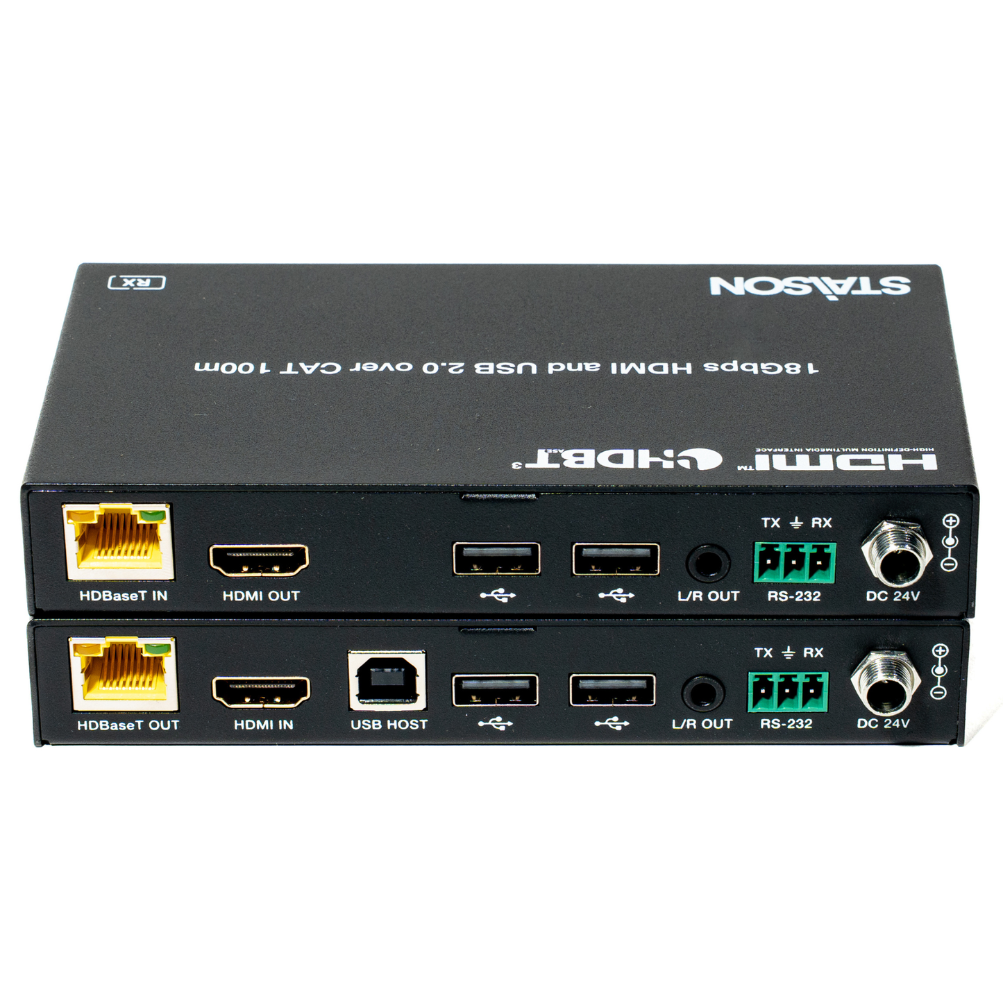 ST-NEHB100U3K 18Gbps HDBaseT 3.0 Extender (100m)  with USB 2.0
