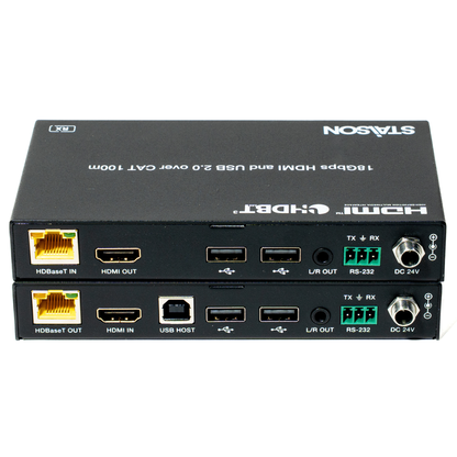 ST-NEHB100U3K 18Gbps HDBaseT 3.0 Extender (100m)  with USB 2.0