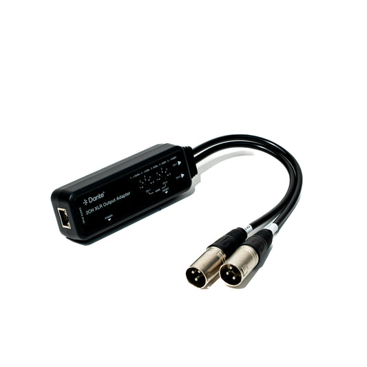 ST-NAUD2XEN Dante® 2CH XLR Input Adapter