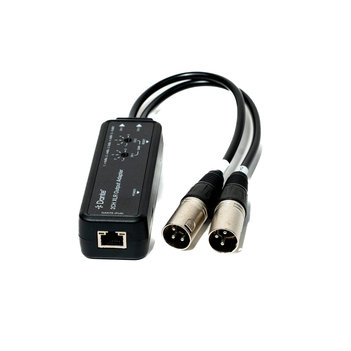 ST-NAUD2XEN Dante® 2CH XLR Input Adapter