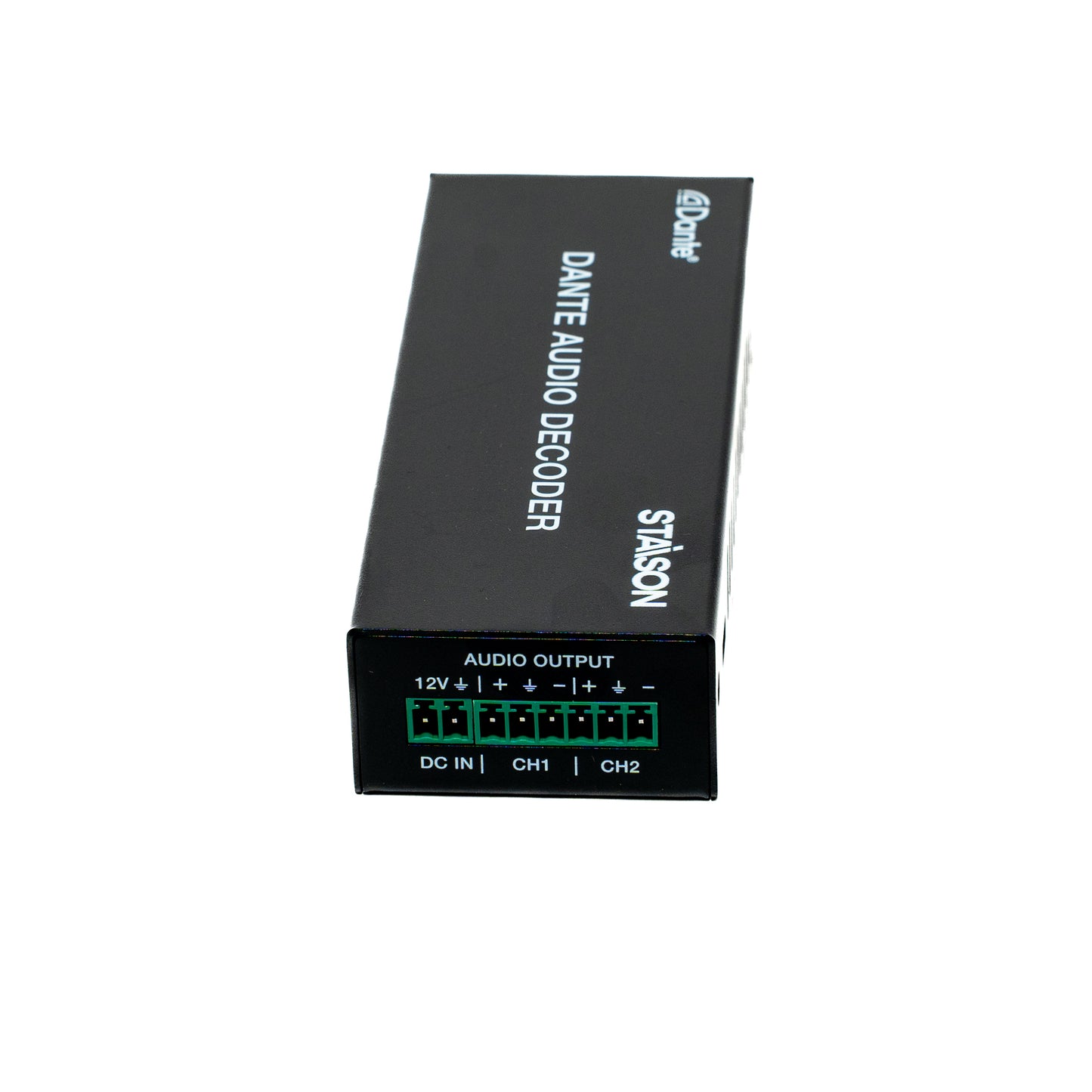 ST-NAUD2DEC Dante 2CH Analog Audio Decoder with POE