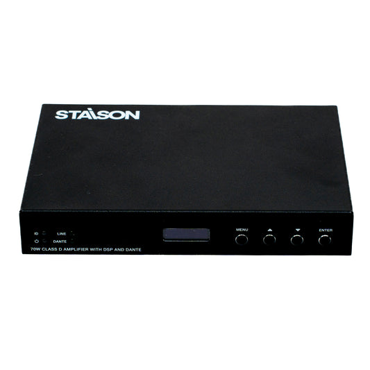 ST-NPA70DP  2x35W Class D Audio Amplifier  with Dante® and Line/Mic Inputs (4/8ohm)