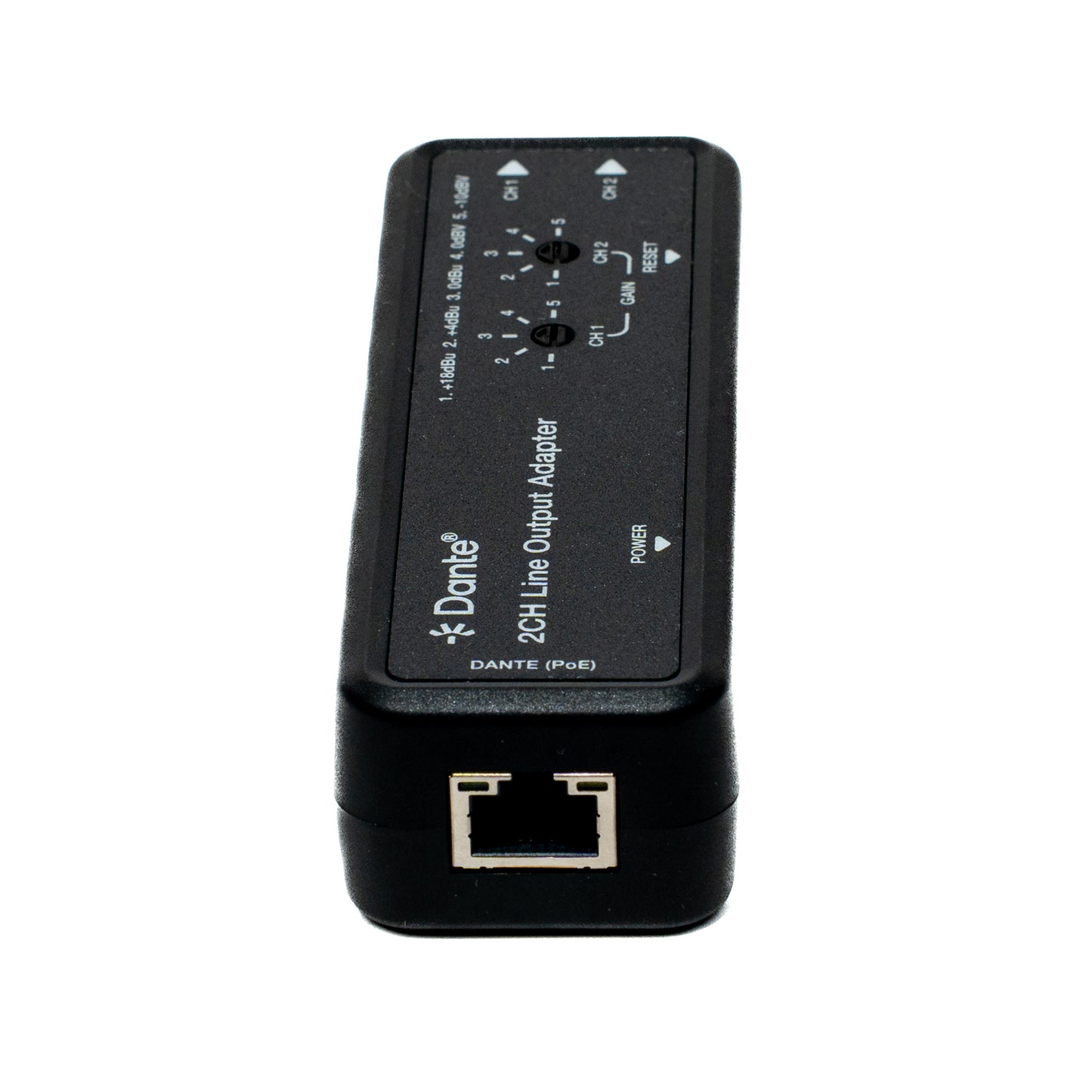 ST-NAUD2LDE Dante® 2CH Line Output Adapter