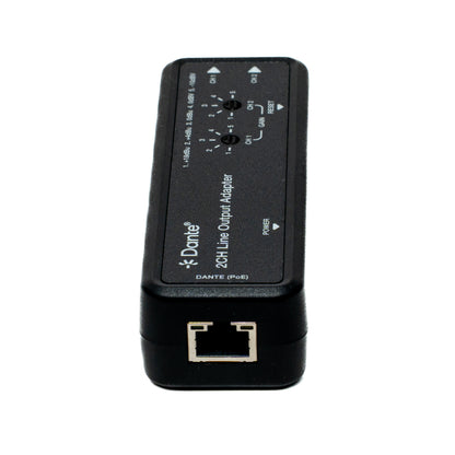 ST-NAUD2LDE Dante® 2CH Line Output Adapter