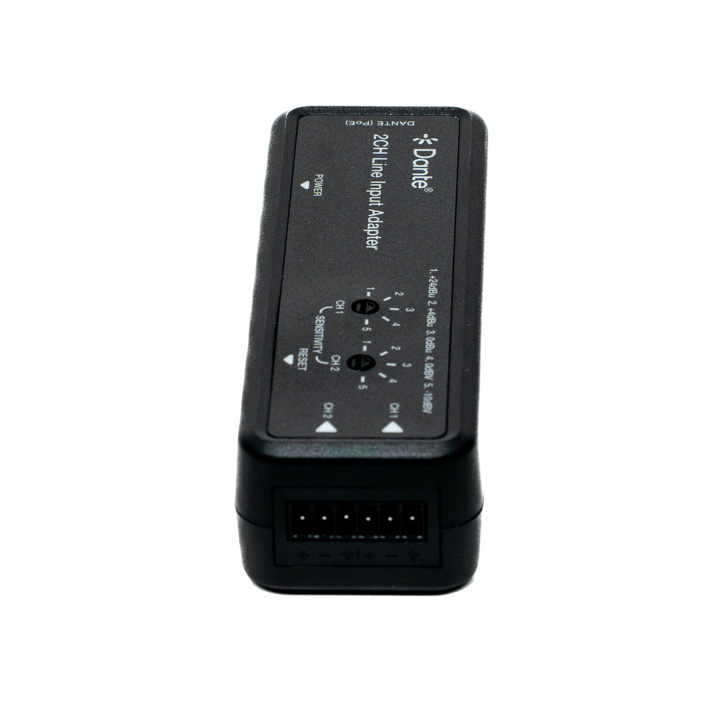 ST-NAUD2LEN Dante® 2CH Line Input Adapter