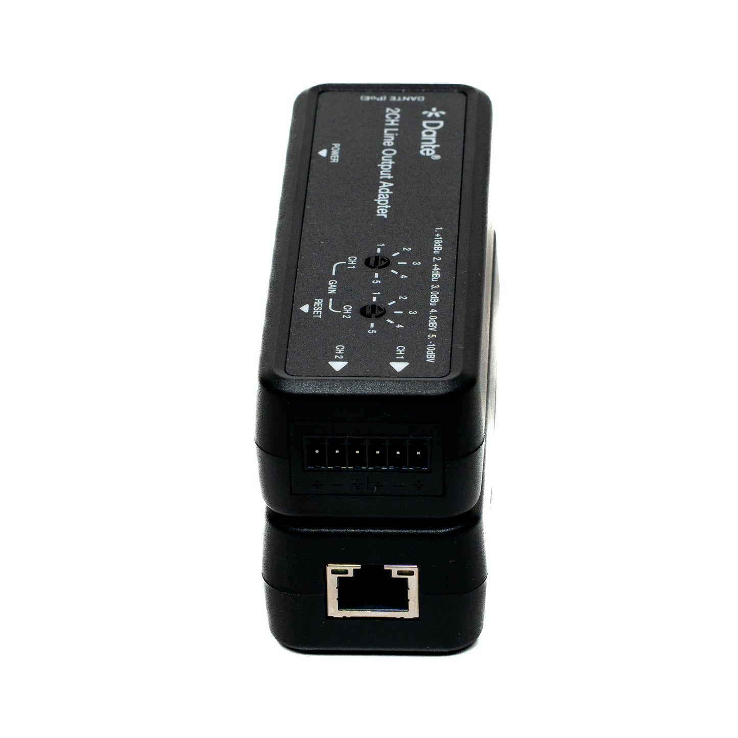 ST-NAUD2LEN Dante® 2CH Line Input Adapter