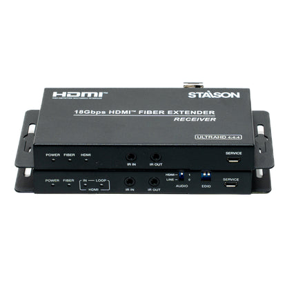 ST-NF02P 18Gbps HDMITM over Optical Fiber Extender with Audio Extracting