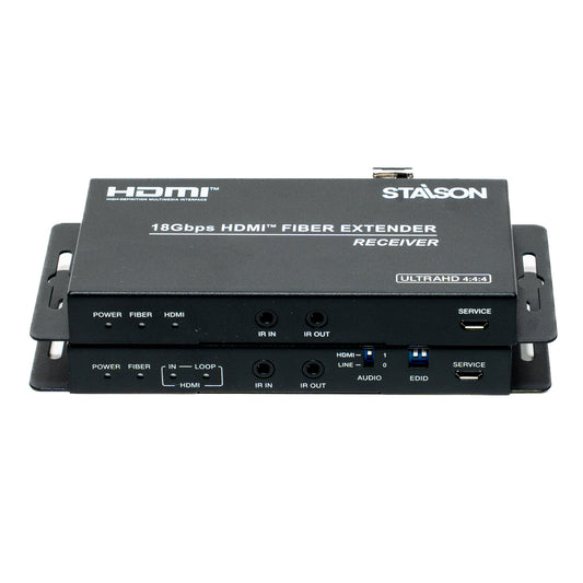 ST-NF02P 18Gbps HDMITM over Optical Fiber Extender with Audio Extracting