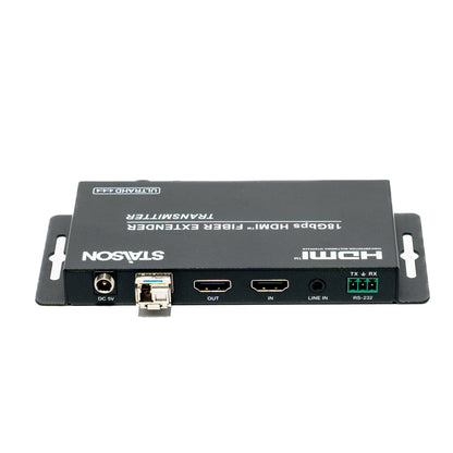 ST-NF02P 18Gbps HDMITM over Optical Fiber Extender with Audio Extracting