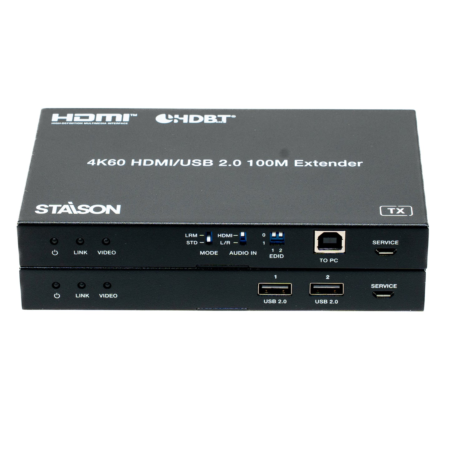 ST-NEHB100CN 4K60 HDMI/USB 2.0  HDBT Extender (100m)