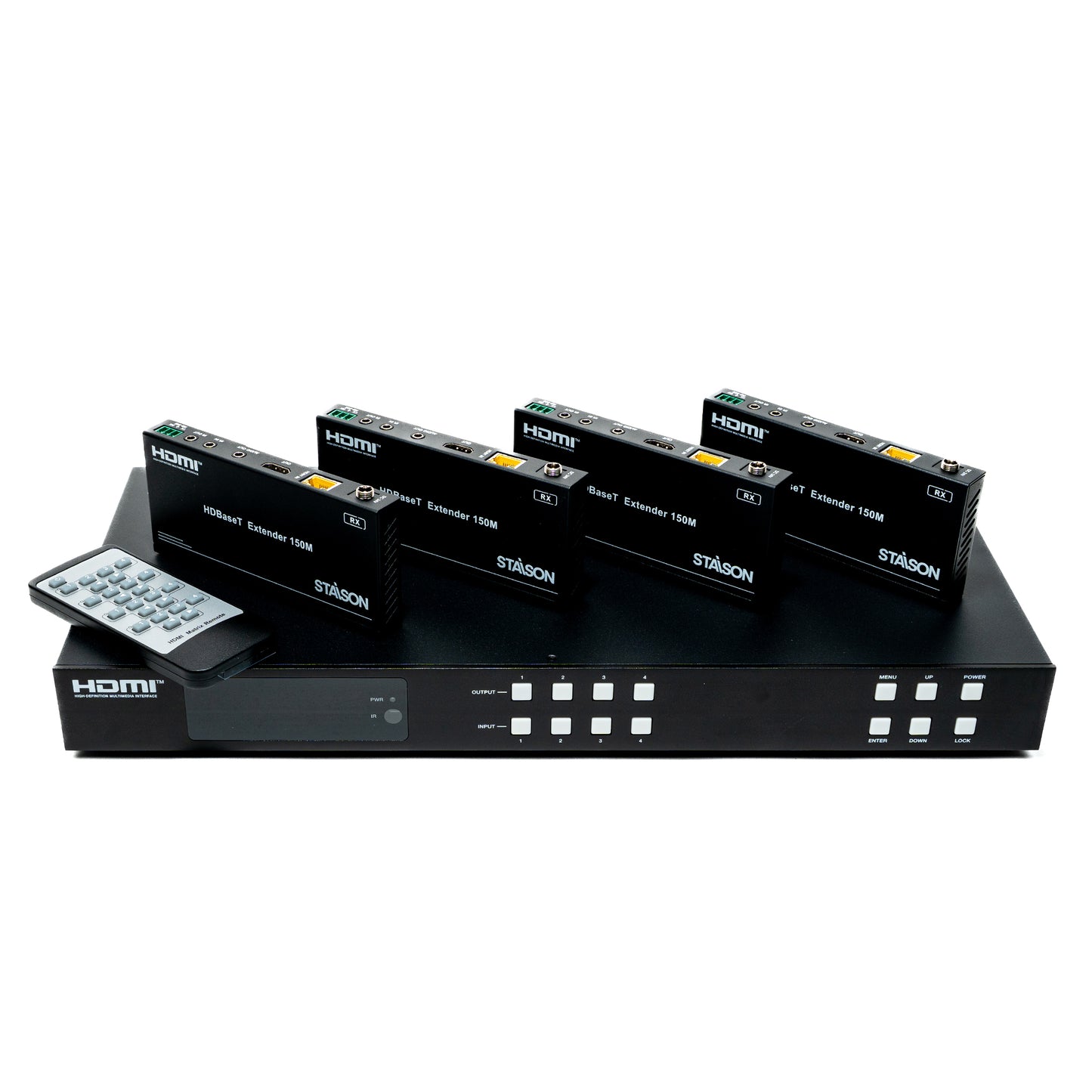 ST-NMXB44H150 18Gbps 4 x 4 HDBaseT (150M) Matrix