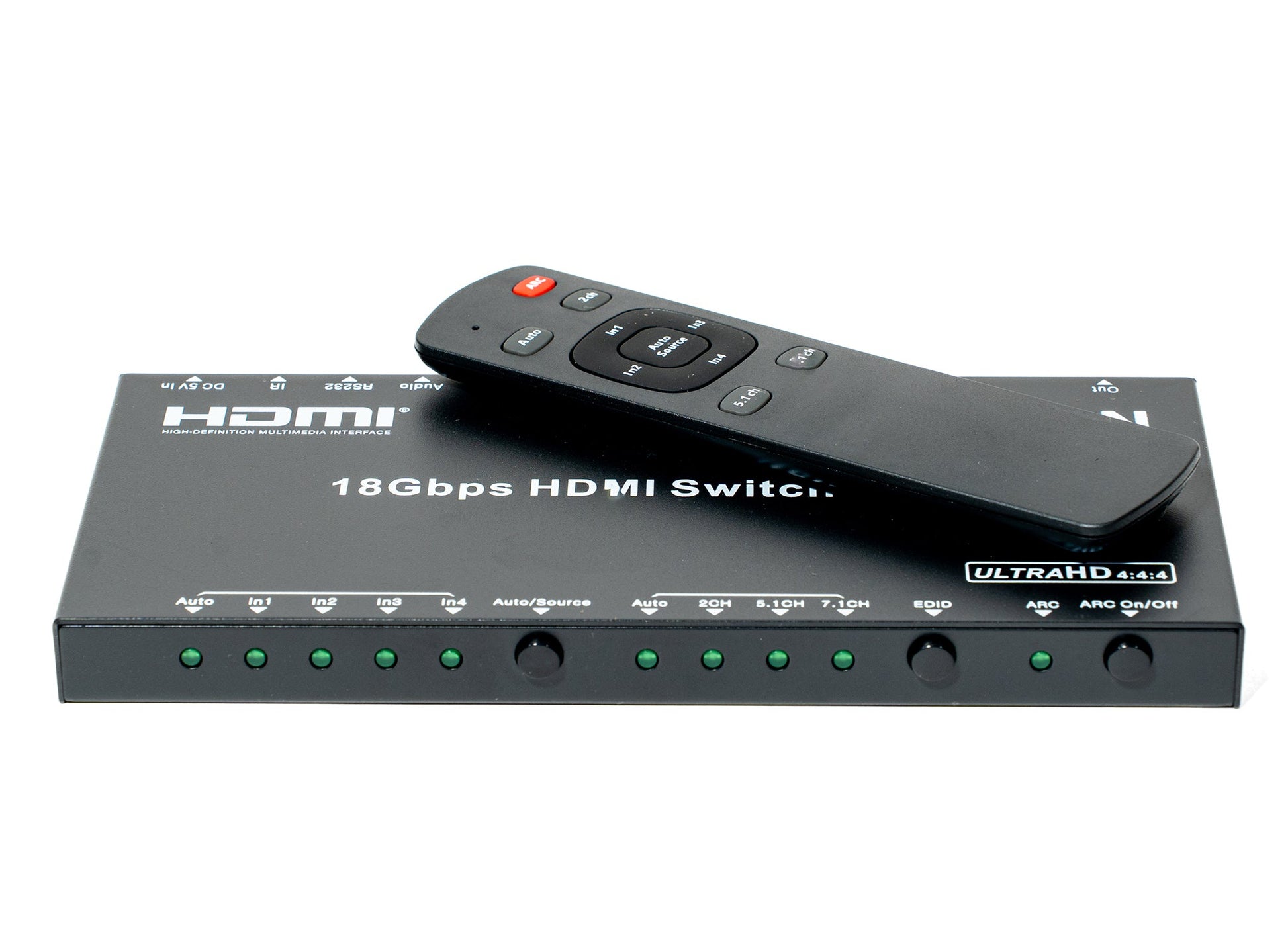 HDMI switcher with Stason branding on a white background