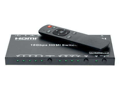 HDMI switcher with Stason branding on a white background