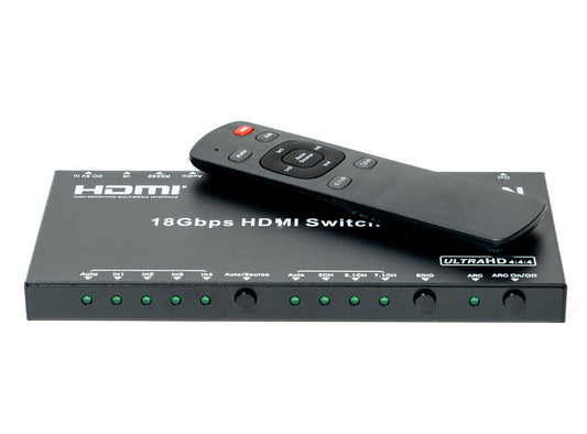 HDMI switcher with Stason branding on a white background
