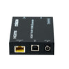 ST-NED8100SK HDMI KVM Extender rear panel with HDMI and CAT6 ports