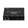  ST-NEDA150SA Audio Extender Black HDMI and Ethernet extender device with STASON branding on a white background