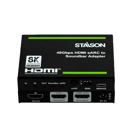 ST-NMC03 HDMI eARC Audio Adapter front view