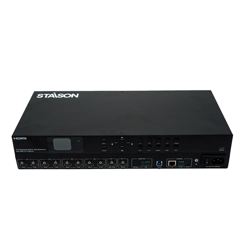 ST-NMXB42LMVUC Video Matrix Switcher Front View