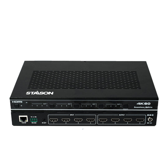 ST-NMXB44SL 4K60 4x4 Seamless Matrix high-speed video processing system.