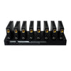 HDMI splitter with multiple ports on a white background 