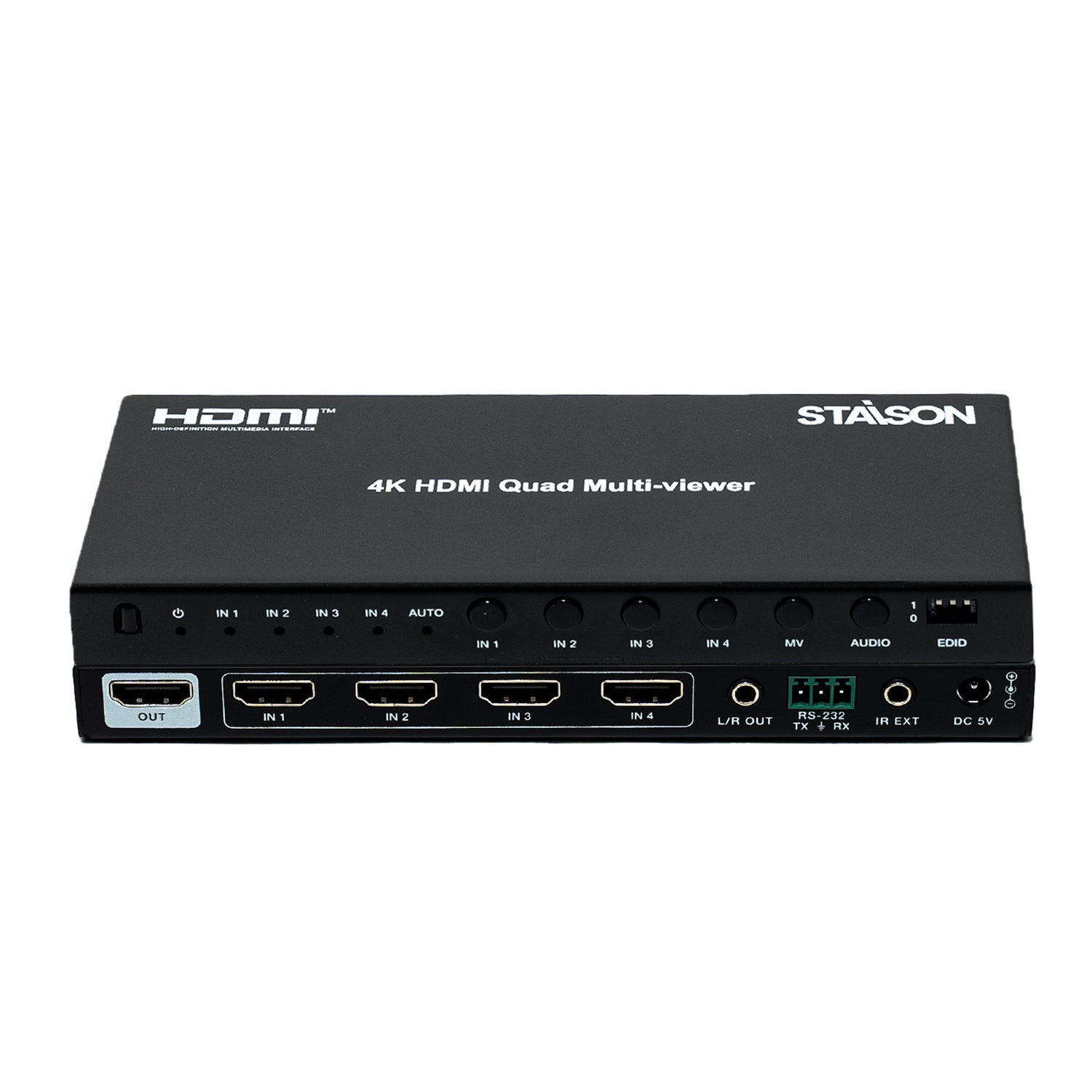 ST-NSW941MV Quad Multiview HDMI Switcher Front View