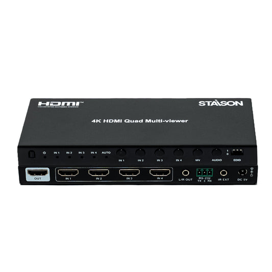 ST-NSW941MV Quad Multiview HDMI Switcher Front View