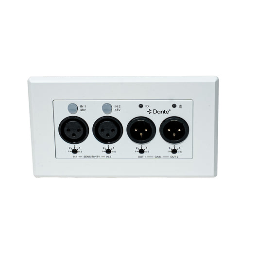 ST-NWPD22XLREU Dante XLR Converter 2x2 Analogue Audio Interface