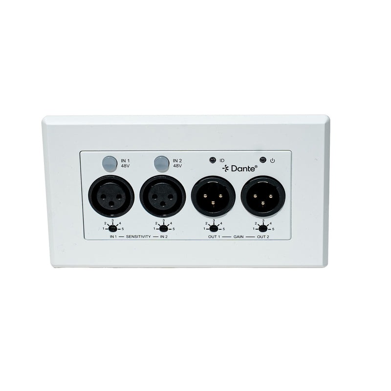 ST-NWPD22XLREU Dante XLR Converter 2x2 Analogue Audio Interface